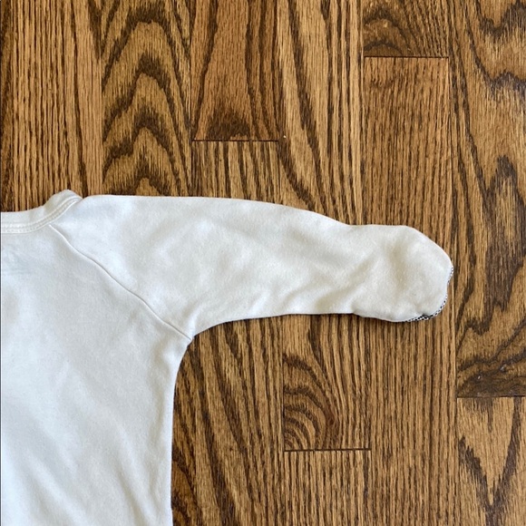 Cream Goumi viscose made from bamboo and organic cotton sleep&play footie, 3-6M - Picture 13 of 16